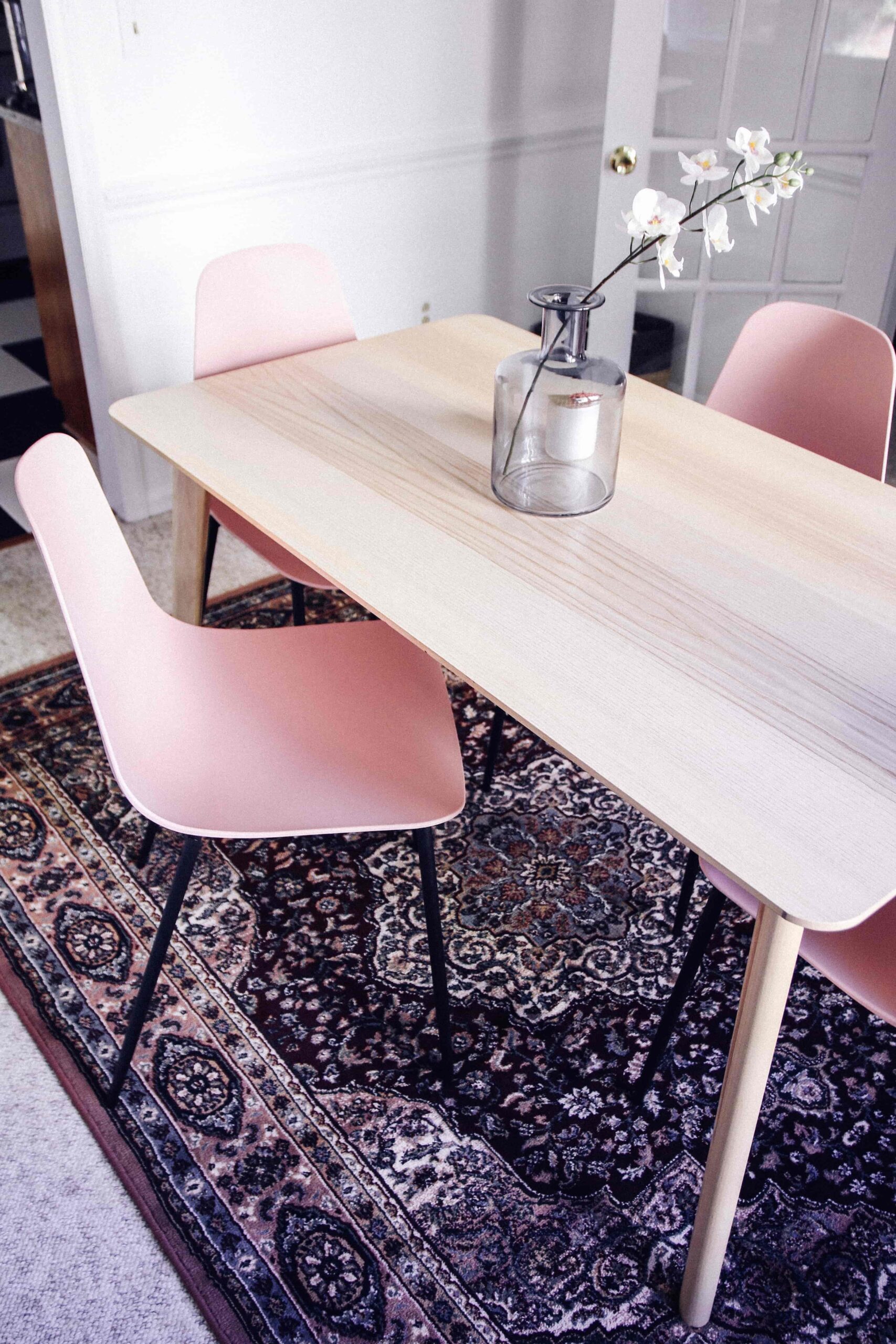 Cheer Up With These Pink Article Chairs (And A Gray Bench!)